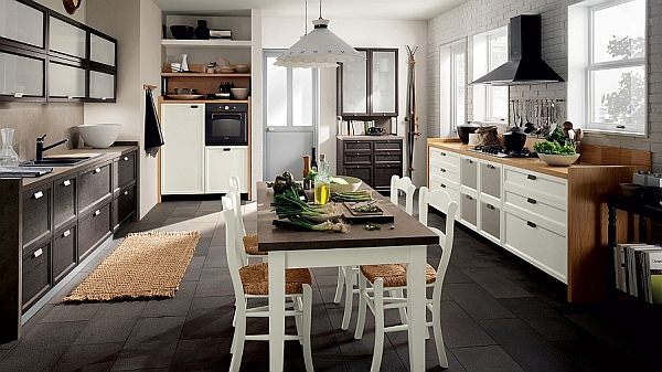 Contemporary Kitchen Atelier by Scavolini