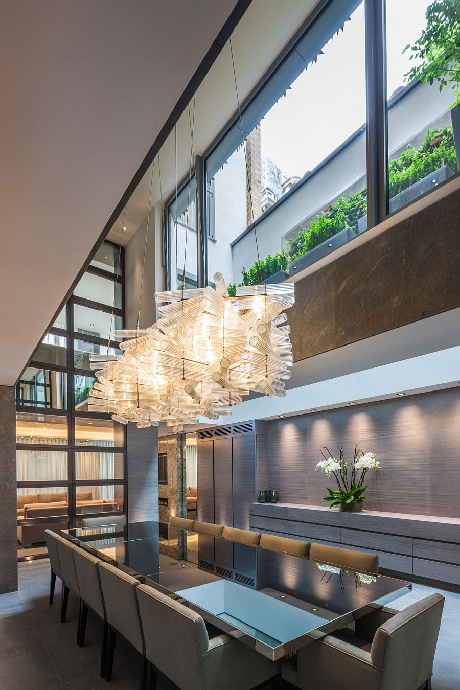 Contemporary interior of the Mayfair House in London