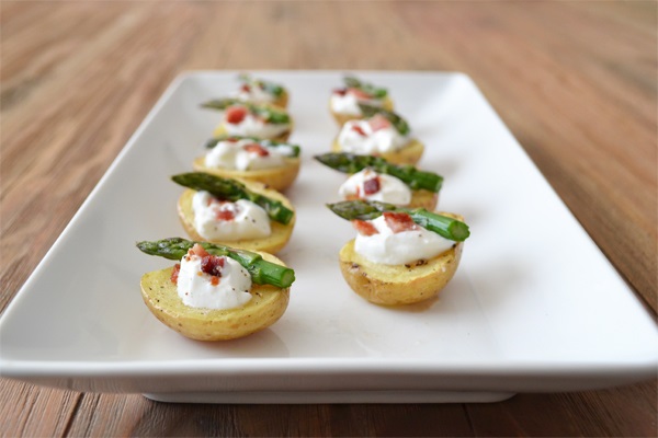 Easy potato canape recipe