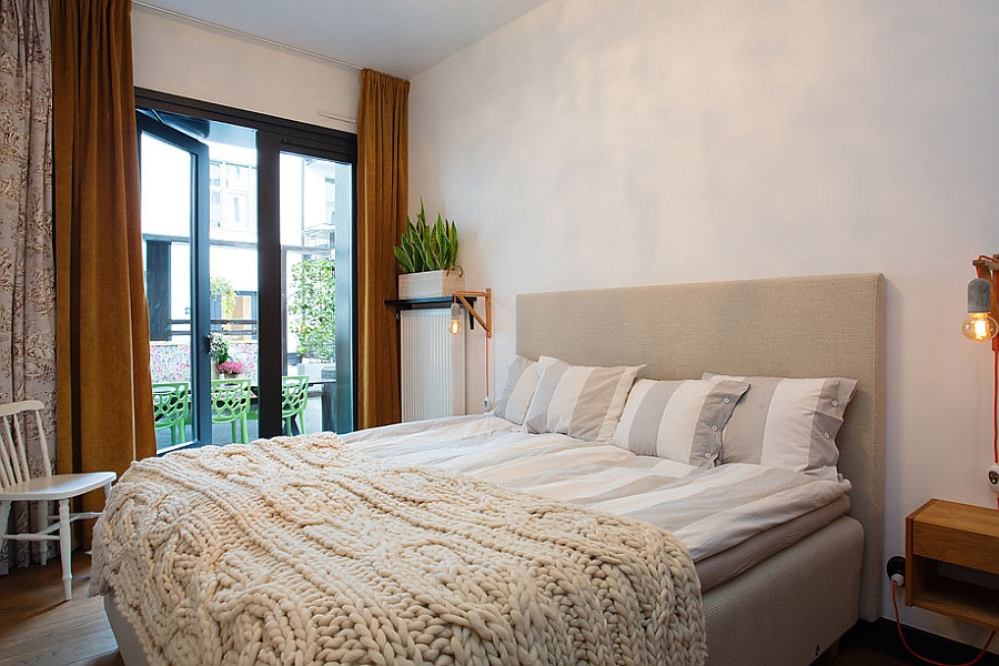 Fabulous bedroom in cool neutral tones