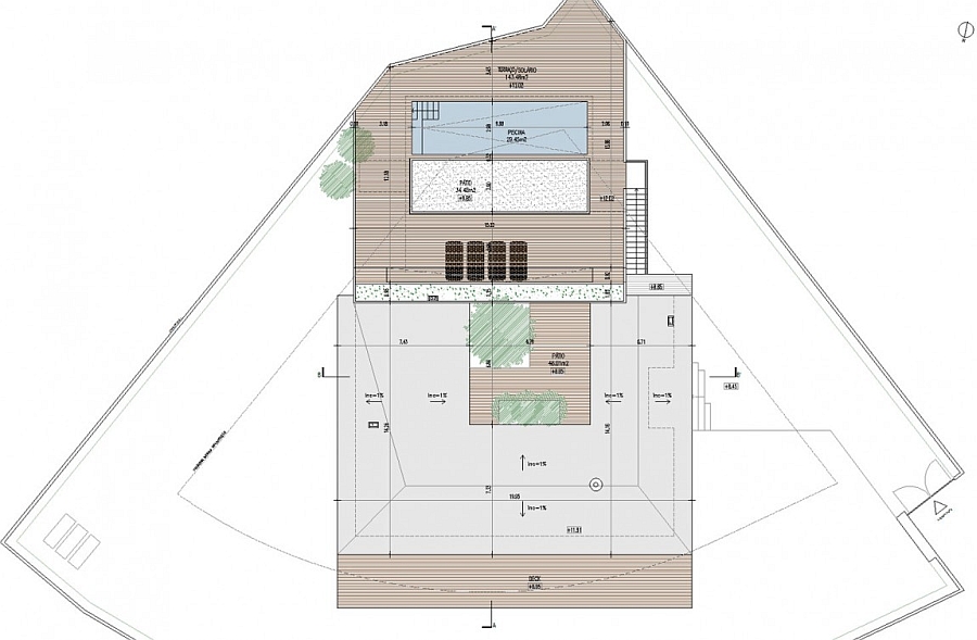 Floor Plan of Casa do Pego