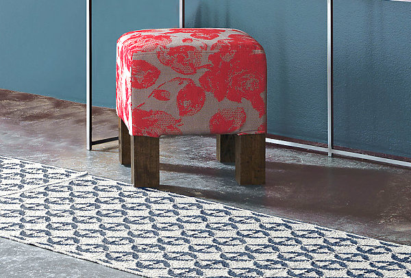 Floral stool