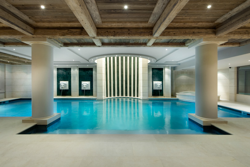 French alps Chalet Edelweiss indoor pool