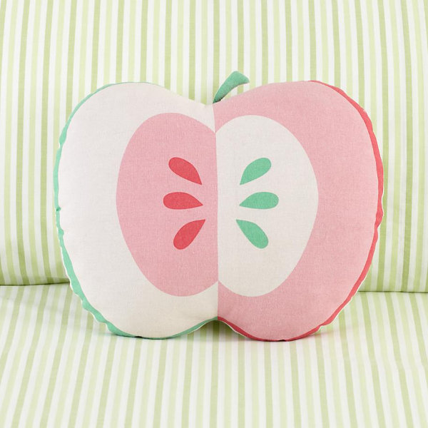 Fruit-motif pillow