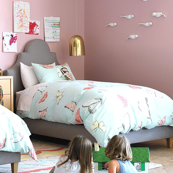 Girls' bedding from DwellStudio