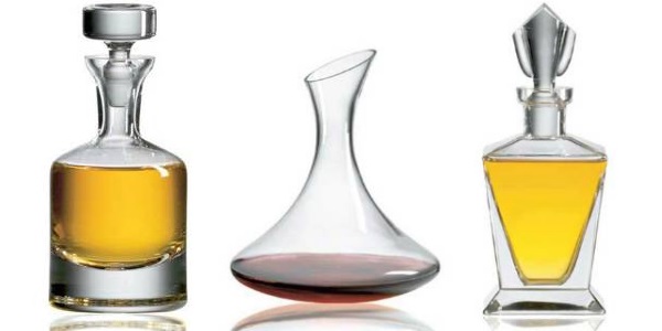 Glass decanters