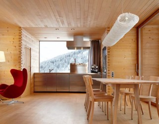 Vacation Homes In The Swiss Alps Showcase The Beauty Of Solid Timber