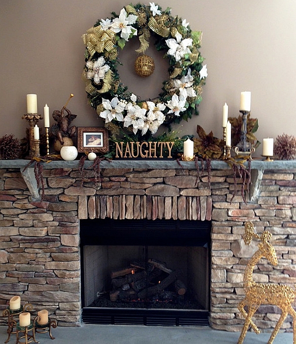 Leave a little note for Santa on the mantel!