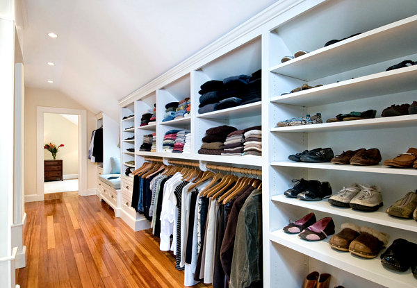 Master suite closet