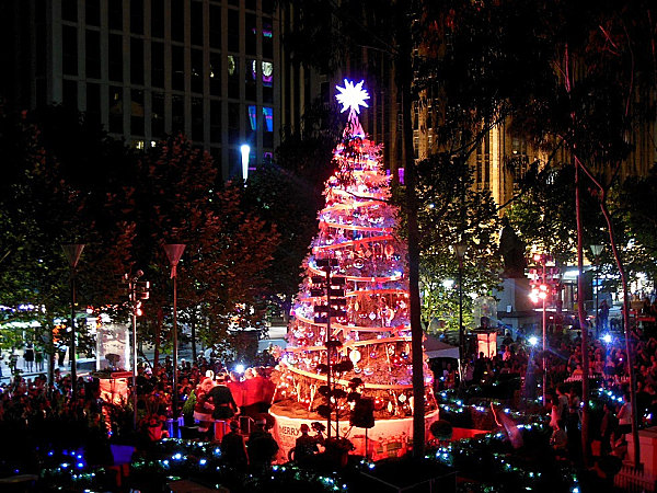 Melbourne Christmas tree