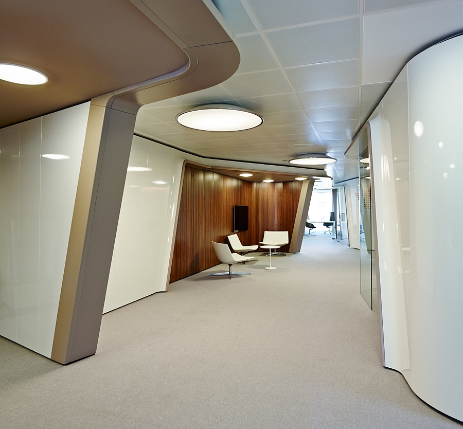 Modern interior of Inaugure Hospitality Group Headquarters in Barcelona