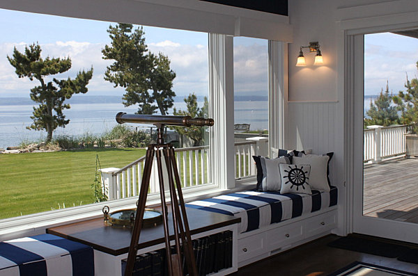 Nautical window seat