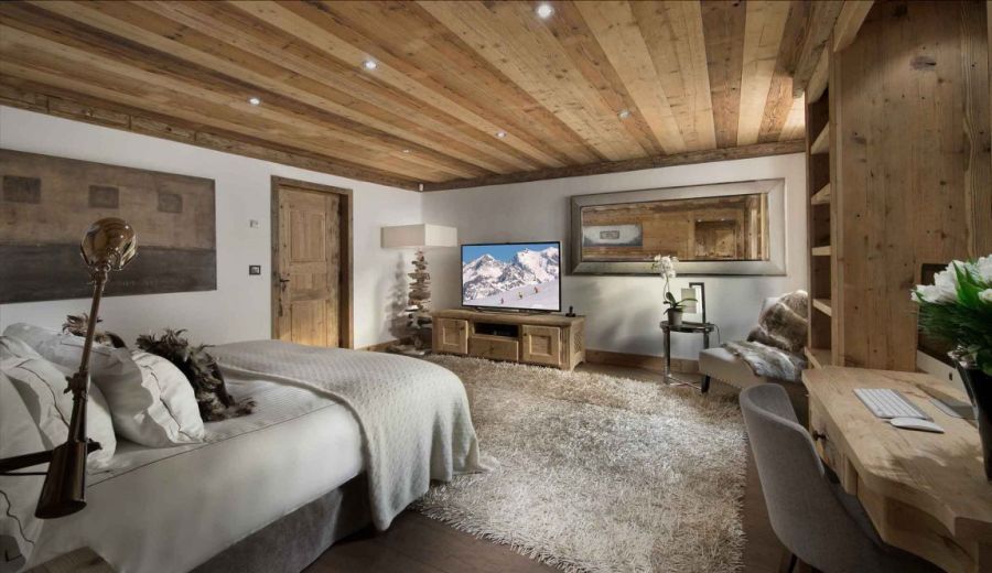 Opulent modern amenities inside Chalet Pearl