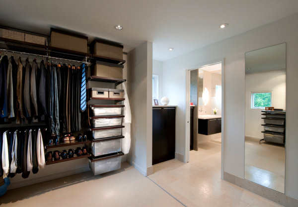 Organized closet