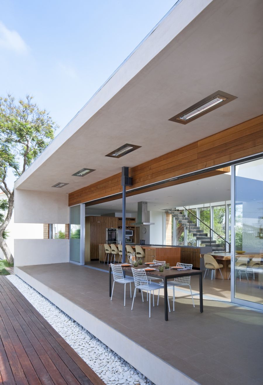 Patio and outdoor dining area