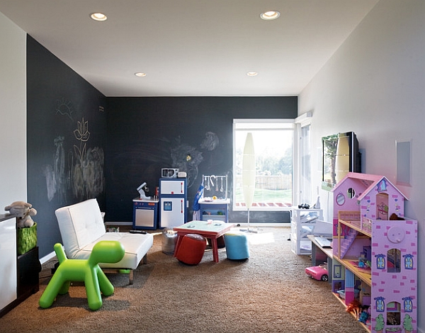 Puppy by Eero Aarnio for Magis in the kids' playroom