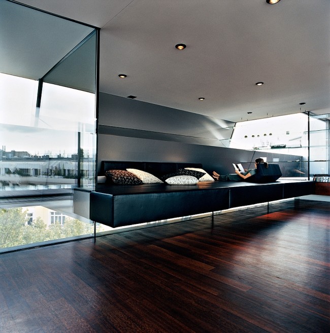 Picture Idea: Mind Blowing Penthouse Design In Vienna Charms With Minimalist Style