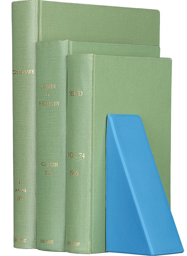 Silicone bookend