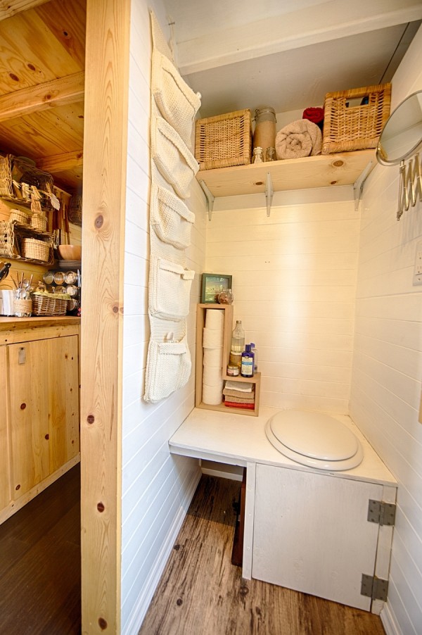 Mobile Tiny Tack House Is Entirely Built By Hand! And Looks