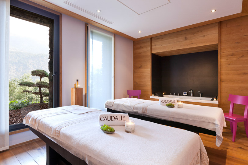 Spa treatment at the French Chalet