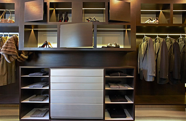 Spacious closet