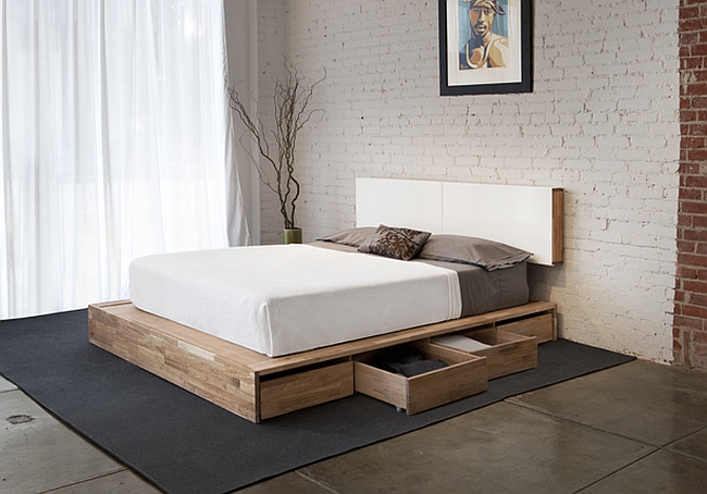 Storage Platform Bed