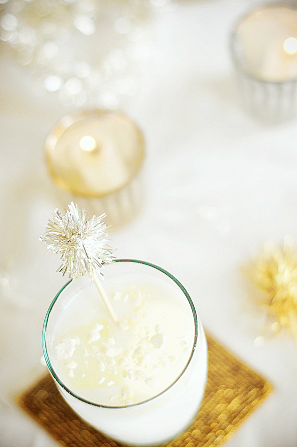 Tinsel swizzle sticks