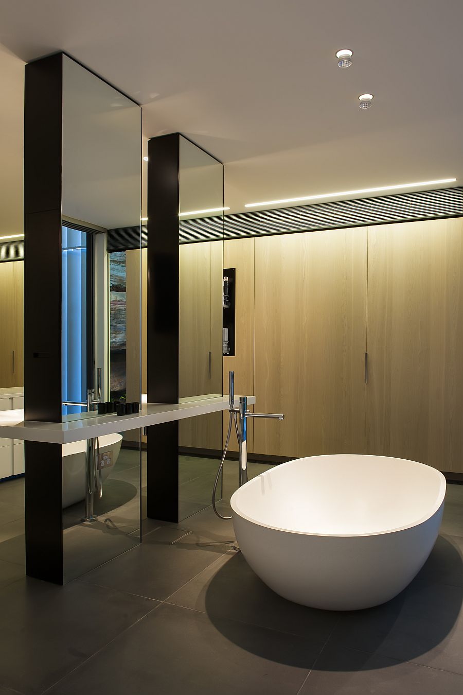 View of the Bath space in the Sydney home