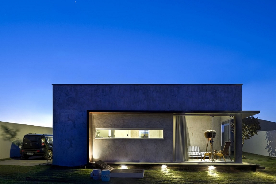 View of the Box House in Brazil