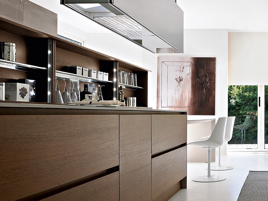 Wooden cabinets of Integra