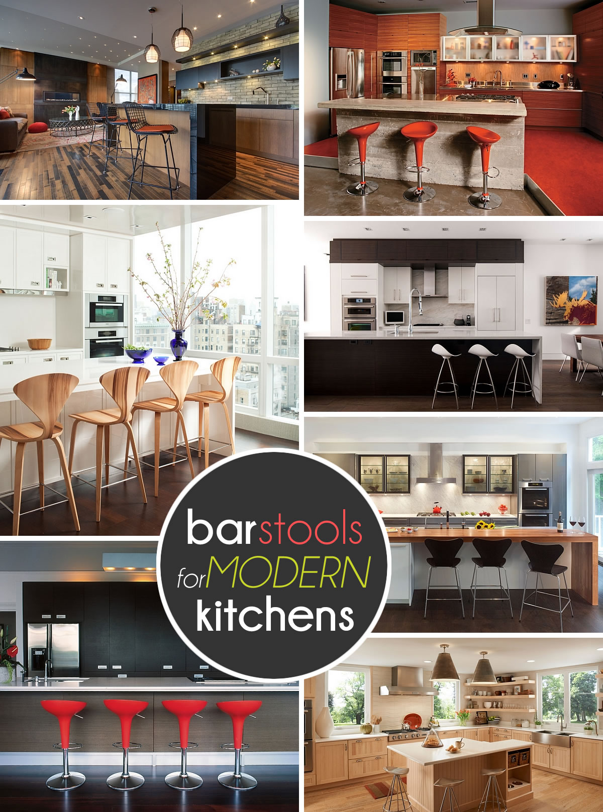 Contemporary kitchen counter stools hot sale