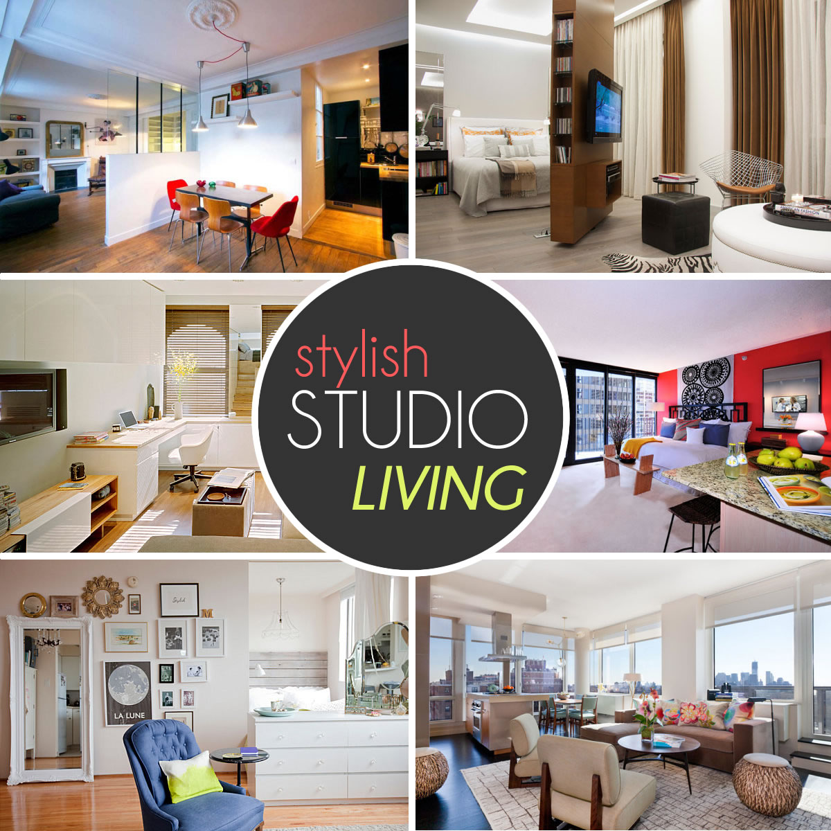 stylish studio living ideas