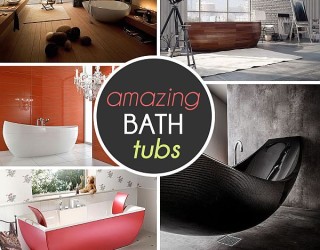 Unique Tubs For Bath Time Pleasures