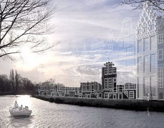 Futuristic 3D Printed House Takes Shape Next To Amsterdam’s Famous Canals