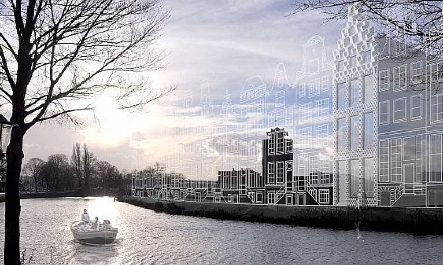 Futuristic 3D Printed House Takes Shape Next To Amsterdam’s Famous Canals