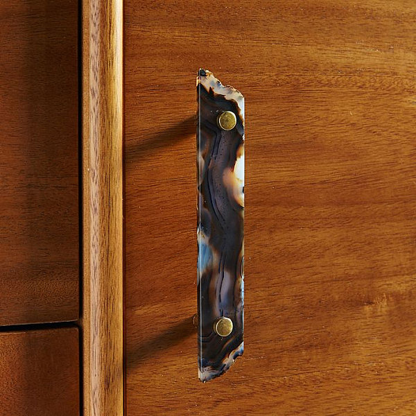 Agate cabinet handle