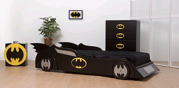 Batman themed Boys Bedroom