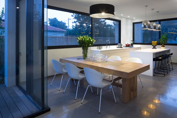 Beautiful kitchen and dining area