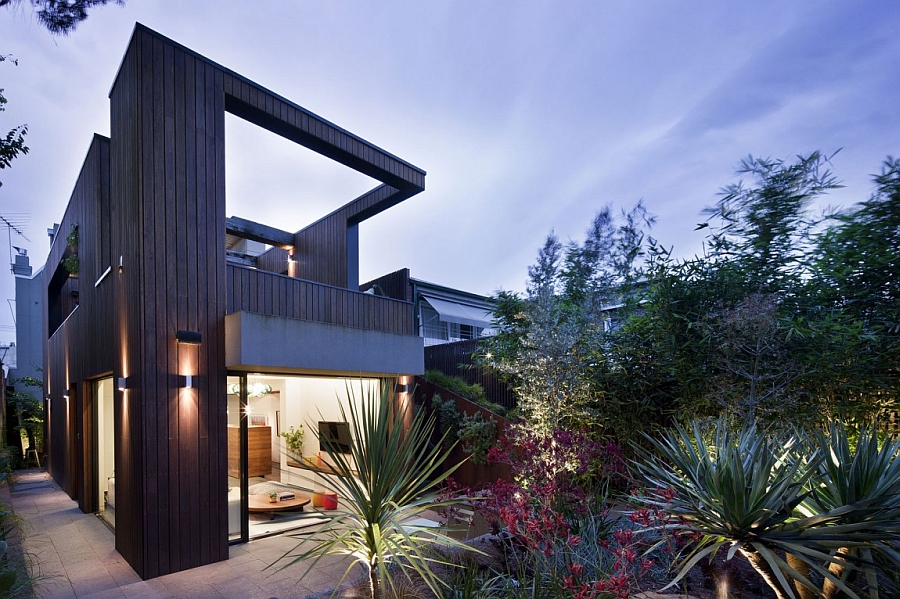 Beautifully illuminated Fitzroy House