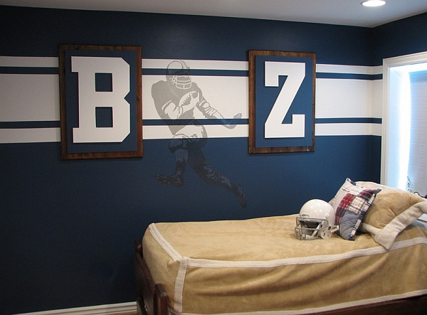 Wall Murals, Decals, Sports Themed Interiors