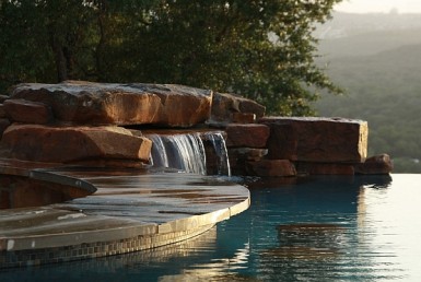 Breathtaking Pool Waterfall Design Ideas
