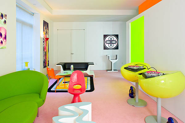 Chelsea Loft designed by Karim Rashid