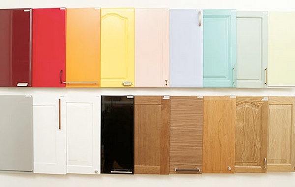 Colorful cabinet options