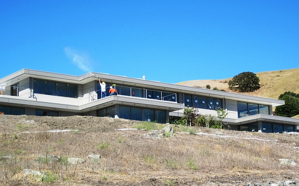 Construction of the Mt Diablo Residence - Steel Home