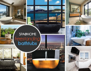 Hot Bathroom Trends: Freestanding Bathtubs Bring Home The Spa Retreat