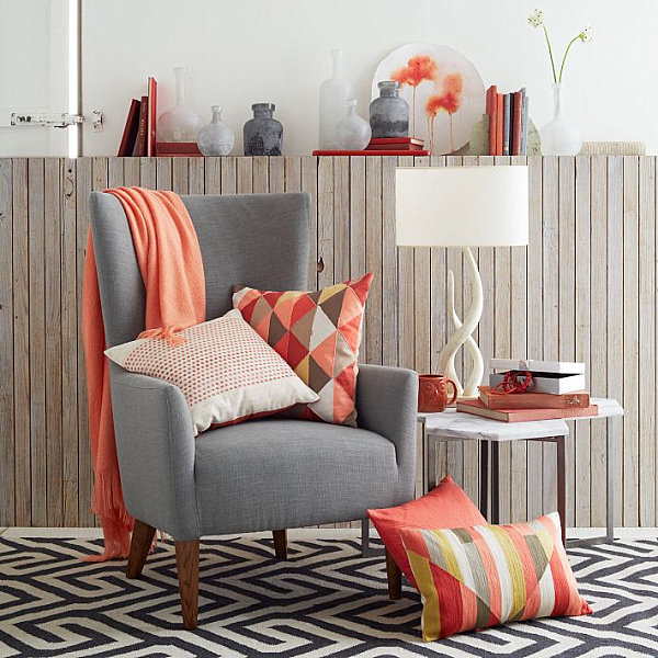 Coral Accents From West Elm 