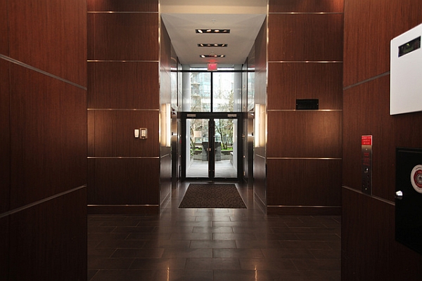 Corridor of the modern loft apartments