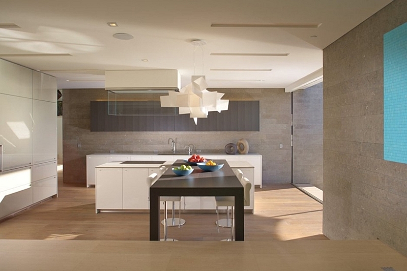 Gorgeous modern kitchen in white