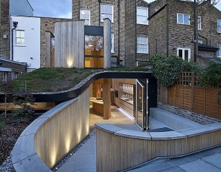 Modern Extension To A Victorian House In London Comes With A Quirky Twist!