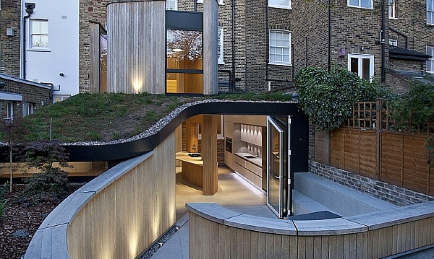 Modern Extension To A Victorian House In London Comes With A Quirky Twist!